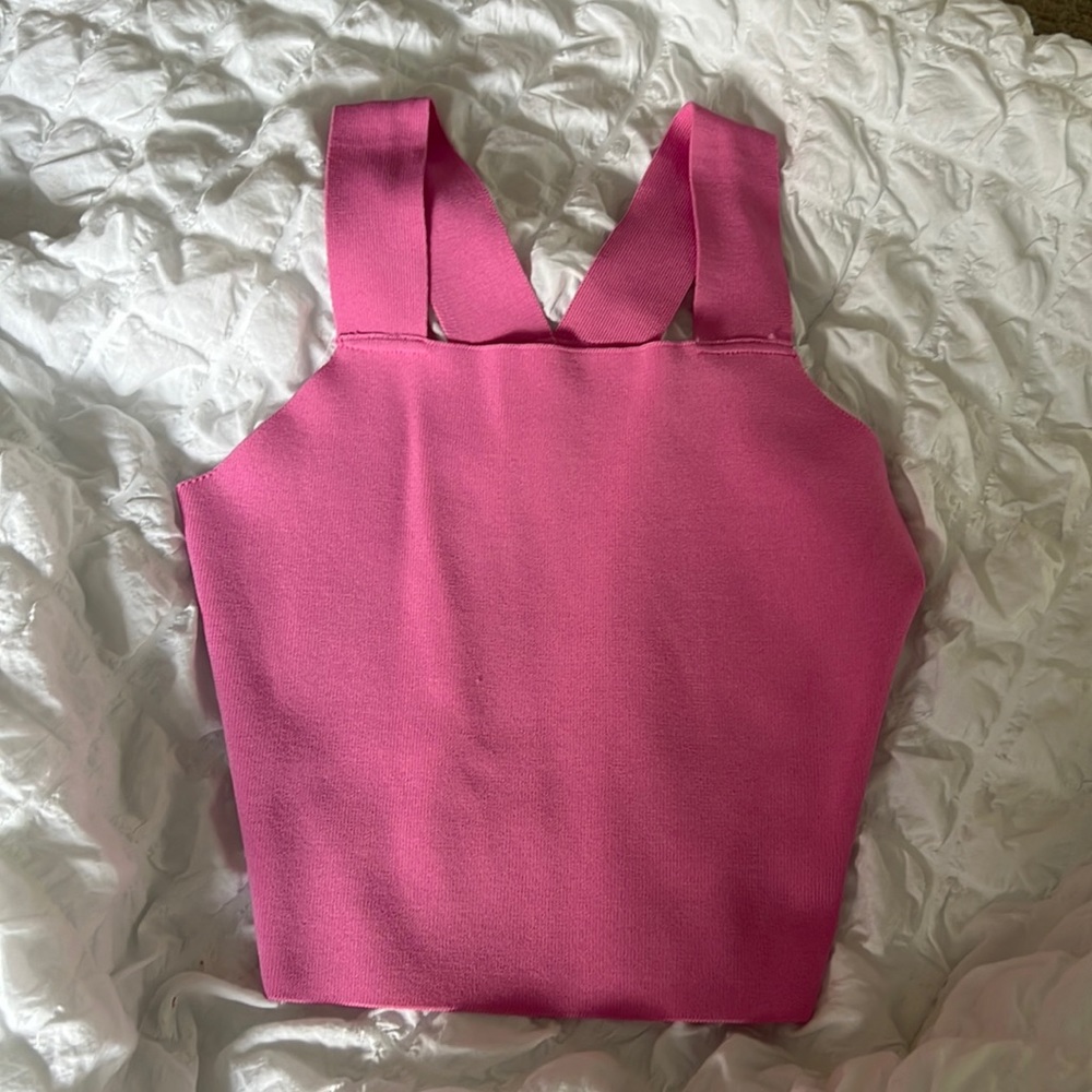 Pink GB dillards juniors tank top